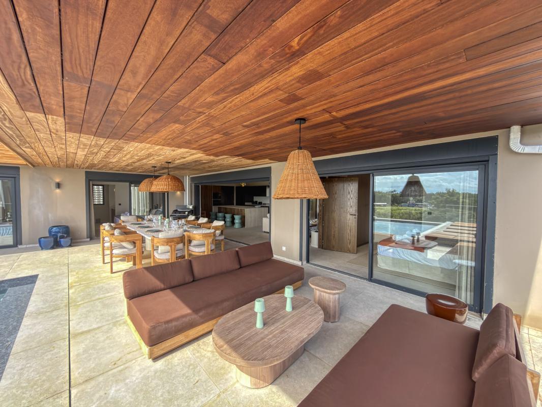 6.Location Villa piscine vue mer St François Guadeloupe_Terrasse